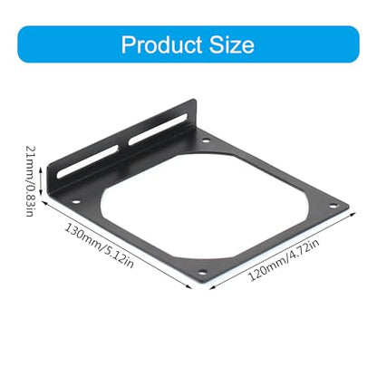 Fan Mounting Bracket 120LS Computer Chassis Fan Computer Case Cooling Fan Component PC Radiator Fan Holder 1PC