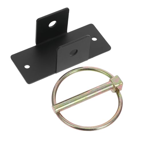 Kisangel Heavy Duty Steel Livestock Bucket Hook with Pin for Equine and Goats, Quick Release Water Bucket Hanger Preventing Accidental Falls, for Barns and Utility Needs