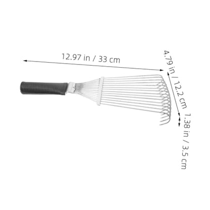 2Pcs Bull Hair Brush Ergonomic Livestock Grooming Rake for Shedding Comfortable Grip Multi Fabric Use for Cashmere and Care and Cattle