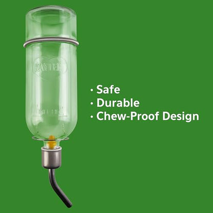 Kaytee Chew-Proof Water Bottle for Pet Ferrets and Rabbits, 26 oz - size: 26-Ounce