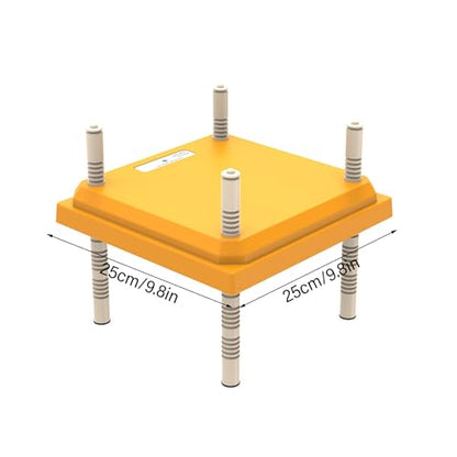 Heat Lamp for Chicks, Chick Brooder Heat Plate, Adjustable Height & Angle Chick Warmer, Energy-efficient Heating Plate for Chicks, Orange Yellow, for