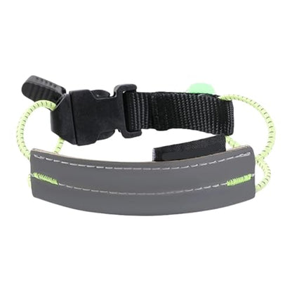 6 Pcs Reflective Cycling Pants Cuff Band High Visibility Bicycle Trouser Bands Adjustable for Night Walking Running - color: Green