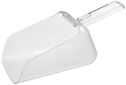 Rubbermaid Commercial Products Bouncer Contour Scoop for Ingredient Bins, 64-Ounce, Clear, Restaurant/Kitchen Food Service Supplies for Ice/Animal Feed/Grains/Sand
