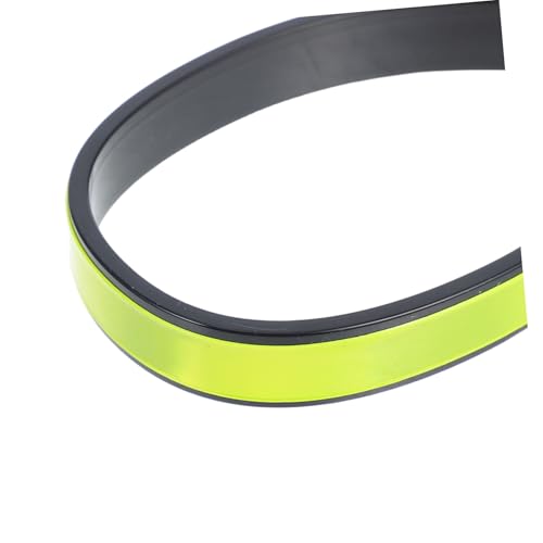 Mikikit 4pcs Reflective Cycling Trouser Clips Pant Leg Cuff Clips for High Visibility Biking Fishing Outdoor Activities Safety Ankle Straps for Enhanced Nighttime Visibility