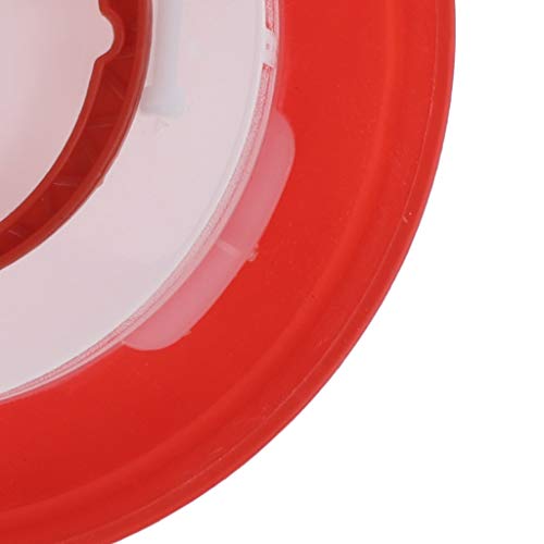 Chicken Feeder Waterer Baby Chick Drinker Feeder with Carrying Handle Capacity 1.5 L Chicken Water Feeder Pet Supplies