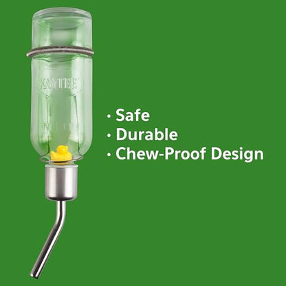 Kaytee Chew-Proof Water Bottle for Pet Hamsters, Gerbils and Rats, 6 oz - size: 6-Ounce
