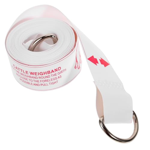 POPETPOP Animal Weight Tape Measure for Livestock Accurate Bust Measuring Tool for Cattle Pigs and Other Farm Animals High Precision Measuring Tape for Animal Weighing