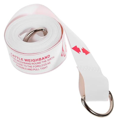 POPETPOP Animal Weight Tape Measure for Livestock Accurate Bust Measuring Tool for Cattle Pigs and Other Farm Animals High Precision Measuring Tape for Animal Weighing