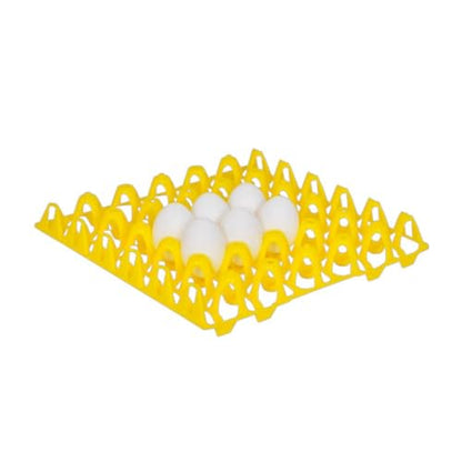 Hatching Time Plastic Egg Tray – Durable ABS Egg Setter & Collection Tray | Easy-Clean, Stable Positioning for Poultry Eggs - style: 30 Egg Setter Tray - Chicken