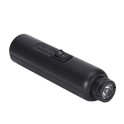 Egg Candler, High Power LED Light with Magnifying Lens for Poultry Breeding, Dual Power Battery or Mains Operated (Egg Candler + Battery Box)