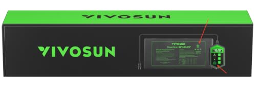 VIVOSUN 48" x 20.75" Seedling Heat Mat and Digital Thermostat Combo Set, UL & MET-Certified Warm Hydroponic Heating Pad for Germination, Indoor Gardening, Greenhouse - size: 48"x20.75"