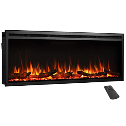 LegendFlame 50" W Austin in Wall Recessed & Wall Mounted Electric Fireplace (EF287A) - size: 50"