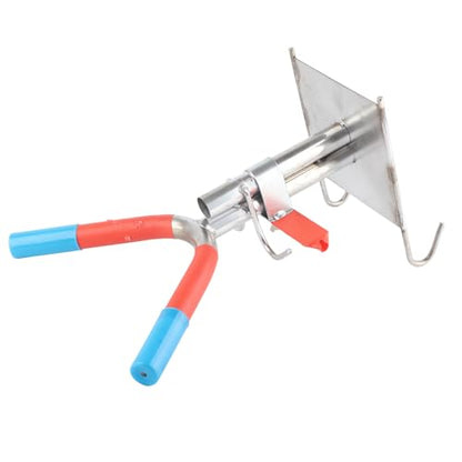 Piglet Castration Frame, Pig Castration Rack,Double Hook Suspension Galvanized Steel Piglet Castration Tool