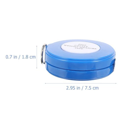 Pig and Cattle Weight Measuring Tape 250cm Sturdy Animal Body Girth Tape for Farm Livestock Measurement Style