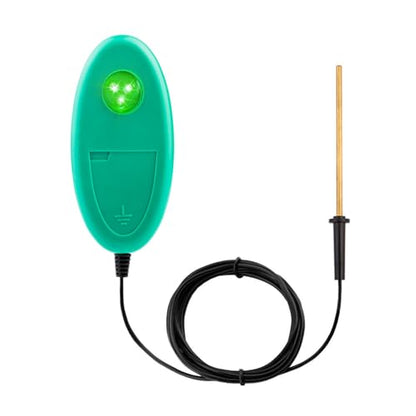 Electric Fence Tester with LED Indicator Lights, Tester Indicator for pulsed energizers, Alert Device that Clips to Wire or Tape Fences - style: 1 Pack
