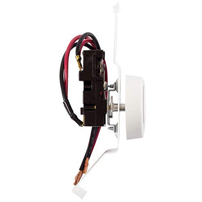 Cadet BTF2W Double Pole Baseboard Heater Thermostat , White , Small