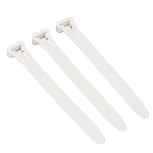 Chicken Leg Rings 1-100 Numbered | Reusable Poultry Identification Leg Bands for Ducks/Chicks/Pigeons/Goose | Sturdy PP Material Easy to Apply and Take Off (White) - color: White