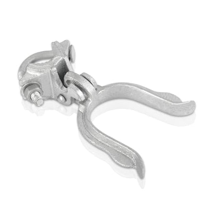 1-7/8" x 2-7/8" Chain Link Fence Gate Fork Latch, Commercial Heavy Duty, Malleable， Galvanized Farm Fence Lock with Hole for Padlock - size: (1-7/8" x 2-7/8")