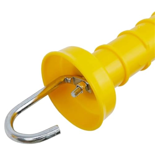 8Pcs Electric Fence Gate Handle Insulated Spring Handles Plastic Door Ranch Accessories