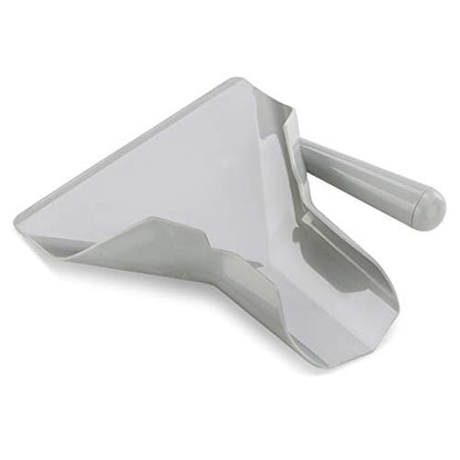 New Star Foodservice 37814 Polycarbonate Commercial French Fry Bagger Right Handle, Gray - size: Right Handle