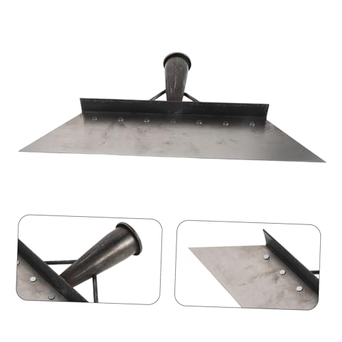 Ciieeo Heavy Duty Manganese Steel Farm Cleaning Shovel 38cm – Poultry and Livestock Manure Removal Scraper for Barn and Pasture Cleaning
