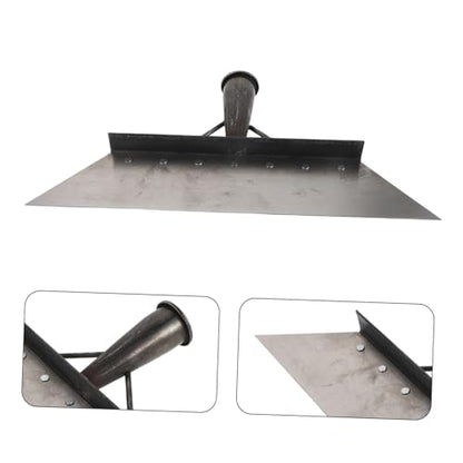 Ciieeo Heavy Duty Manganese Steel Farm Cleaning Shovel 38cm – Poultry and Livestock Manure Removal Scraper for Barn and Pasture Cleaning