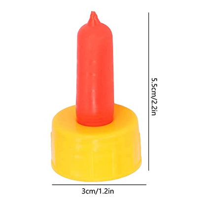 Agatige 10PCS Lamb Milk Drink Nipple, 3x5cm Silicone Sheep Nursing Feeder Goat Nipples for Orphaned Small Animal Feed