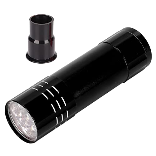 Egg Candler for Chicken Eggs, Light LED Cool Light Candler Candling Checker Lamp Incubator Chicken Lamp for Quail Goose Dark Canary All (Black) - color: Black