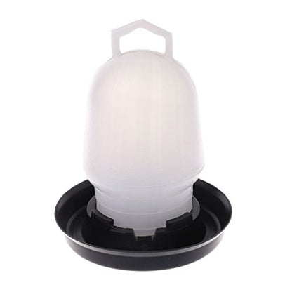 Chick Feeder Waterer Set Baby Chick Waterer Feeder with Carrying Handle Capacity 05 L Chicken Water Feeder Pet Supplies As Shown Plastic