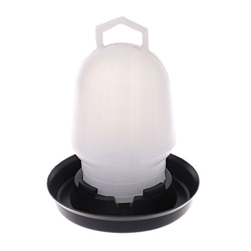Ankexin Chick Feeder Waterer Set Baby Chick Waterer Feeder with Carrying Handle Capacity 0.5 L Chicken Water Feeder Pet Supplies