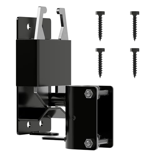 Heavy Duty Two-Way Farm Gate Latch with Padlock Hole – 1 Pack Gate Latch Fits Metal Tube Gates – for Ranch, Fence, Yard & Pasture