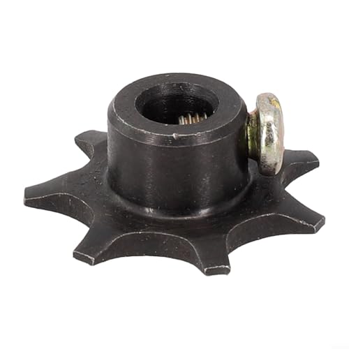 Reversible Gear Wheel for Egg Turning Synchronous Motor Incubators, Compact Steel Replacement Part 3cm Diameter Xs 1.2cm Height, Black