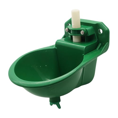 Livestock Water Trough Water Dispenser Automatic Animal Drinking Bowl with Float Valves Goat Waterer for Cattle and Pigs