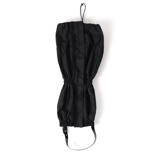Luqeeg Hiking Gaiters, Reflective Leg Gaiters, Adjustable Elastic Top, Ideal for Hiking, Skiing & Outdoor Activities