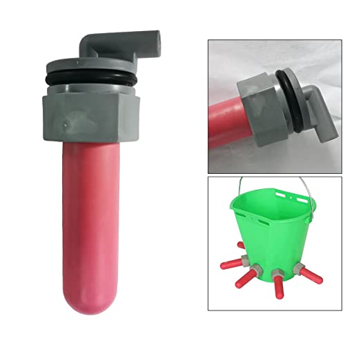 Feeding Teats for Calf Feeding Milk Bucket Soft Rubber 2inch
