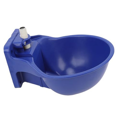 Asixxsix Automatic Water Bowl, Thickened Plastic Large Capacity Livestock Trough, Auto Fill Waterer with Easy Installation for Cows Horses Sheep Dogs