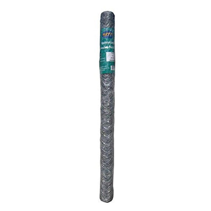 MTB SUPPLY Galvanized Hexagonal Poultry Netting Chicken Wire, 48" x 50' x 2" Mesh, 20GA - size: 48"x50'- 2" 20GA