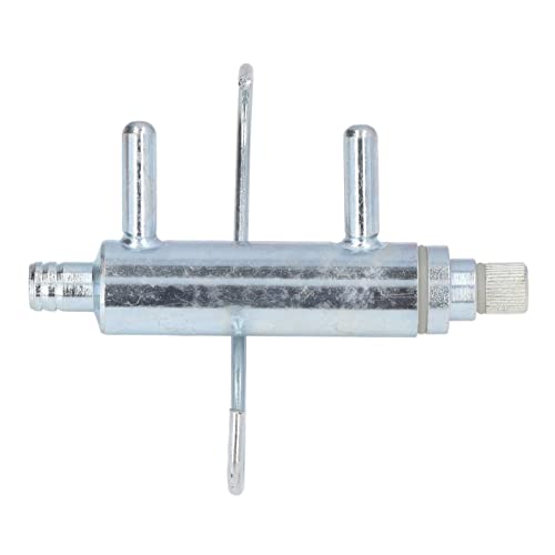 SUNGOOYUE Cow Milking Claw, 16mm Diameter 4 Cup Holes Fast Milk Collection Rust Galvanized Iron, with Hook Design for Milker Cow Dairy Cattle