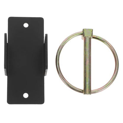 Yardwe Heavy Duty Livestock Bucket Hanger with Quick Release and Pin, Steel Water Bucket Hook for Goats and Slow Hay Bags, for Utility Needs and Stalls in Barns and Horse Stables