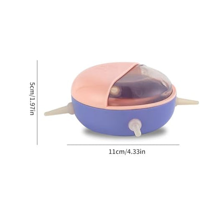 Pet Milk Dispenser Dog Cats Feeding Bowl for Small Animal Whelping 4 Nipples
