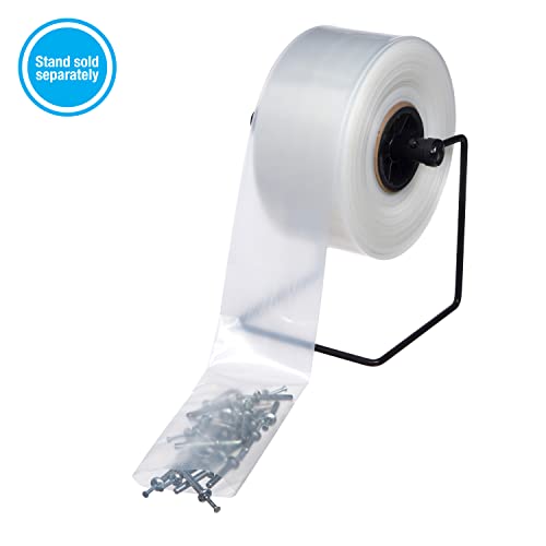 Hudson Exchange 4" x 350', 6 Mil, Poly Tubing Roll, Food Grade LDPE Resin, Custom Length Packaging