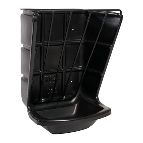 Scenic Road Wall Mount Hay and Grain Feeder for Horses, Cow, Goat, Pig, Sheep, Livestock & Cattle – Heavy Duty Steel Hay Holder, Wall Mount Rack, Hay Feeder, Easy to Install (Model SRPF)