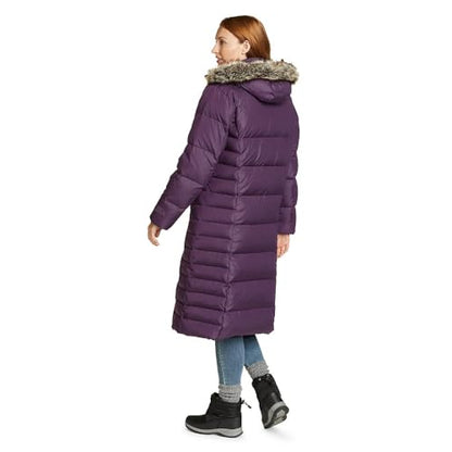 Eddie Bauer Women's Down-outerwear-coats - color: Deep Eggplant, size: Medium Petite