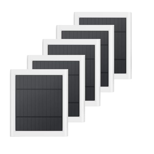 Solar Panel Outdoor for Ring (white-5pack) - color: white-5pack