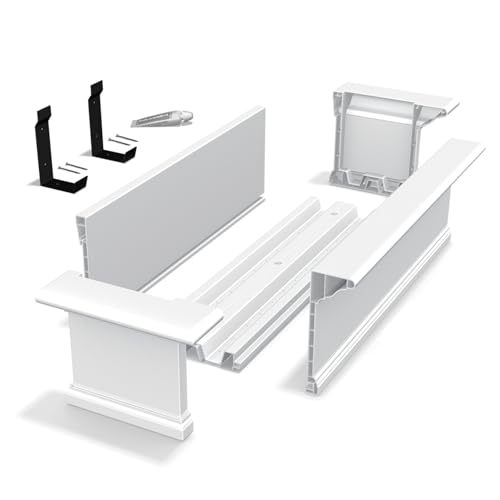 Mayne 4822-W Yorkshire Window Box, 2-foot, White - size: 2-foot
