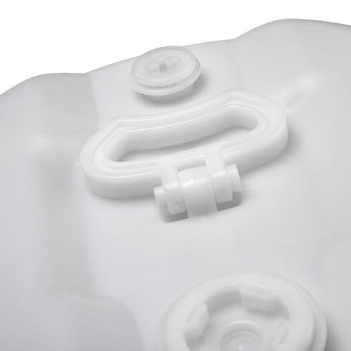 15 Gallon Drum | Tight Head Drum | Water Storage | Chemical Storage | 2" & 3/4" Fittings | Food Grade | BPA Free | HDPE |UN Rated | Natural Color - color: Natural (White)