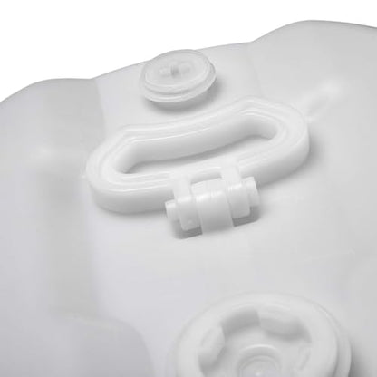 15 Gallon Drum | Tight Head Drum | Water Storage | Chemical Storage | 2" & 3/4" Fittings | Food Grade | BPA Free | HDPE |UN Rated | Natural Color - color: Natural (White)