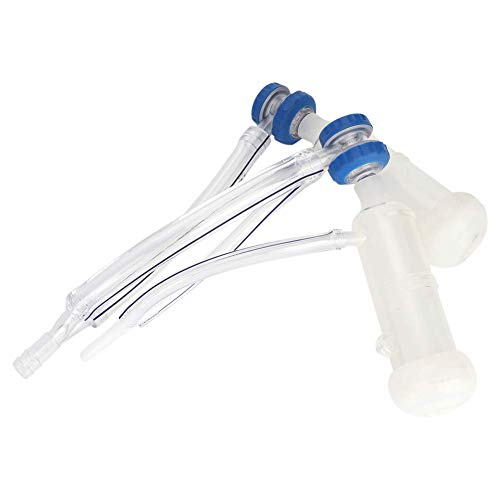 Handling Supplies,Goat Sheep Milker Machine Parts, Milker Claw Kit Milking Teat Cup Goat Milking Machine Replacement Milker Claw Kit