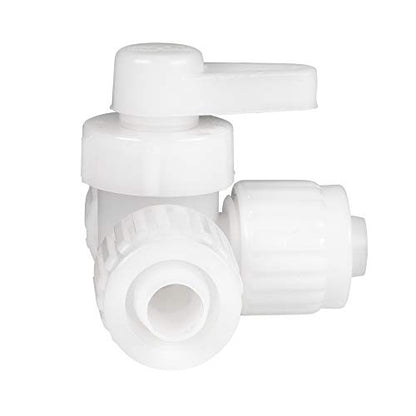 RecPro 1/2" Flair-It T Fitting – PEX & Gray Tubing Plastic Tee Connector | No Crimp RV Plumbing Fitting | Leak Resistant (5 Fittings) - size: 5 Fittings