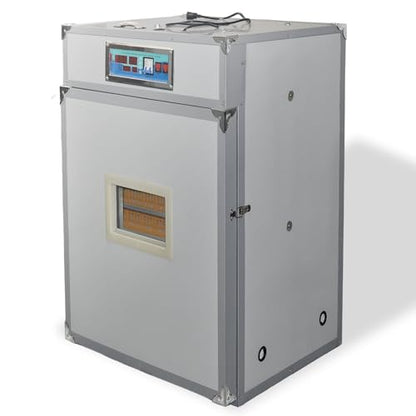 XKV 440 Egg Incubator with Automatic Egg Turning,Temperature Control and Humidity Control,Hatching Eggs,Chicken,Ducks,Poultry,Industrial Brooding Machine Chicken Incubator for Farm,Lab,Home,Indoor - size: 440 Egg-265L